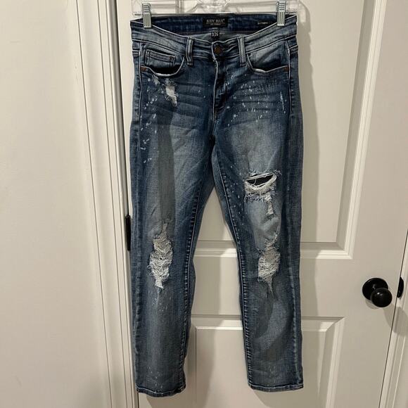 JUDY BLUES 26 Skinny Jeans Destroyed - Picture 2 of 8